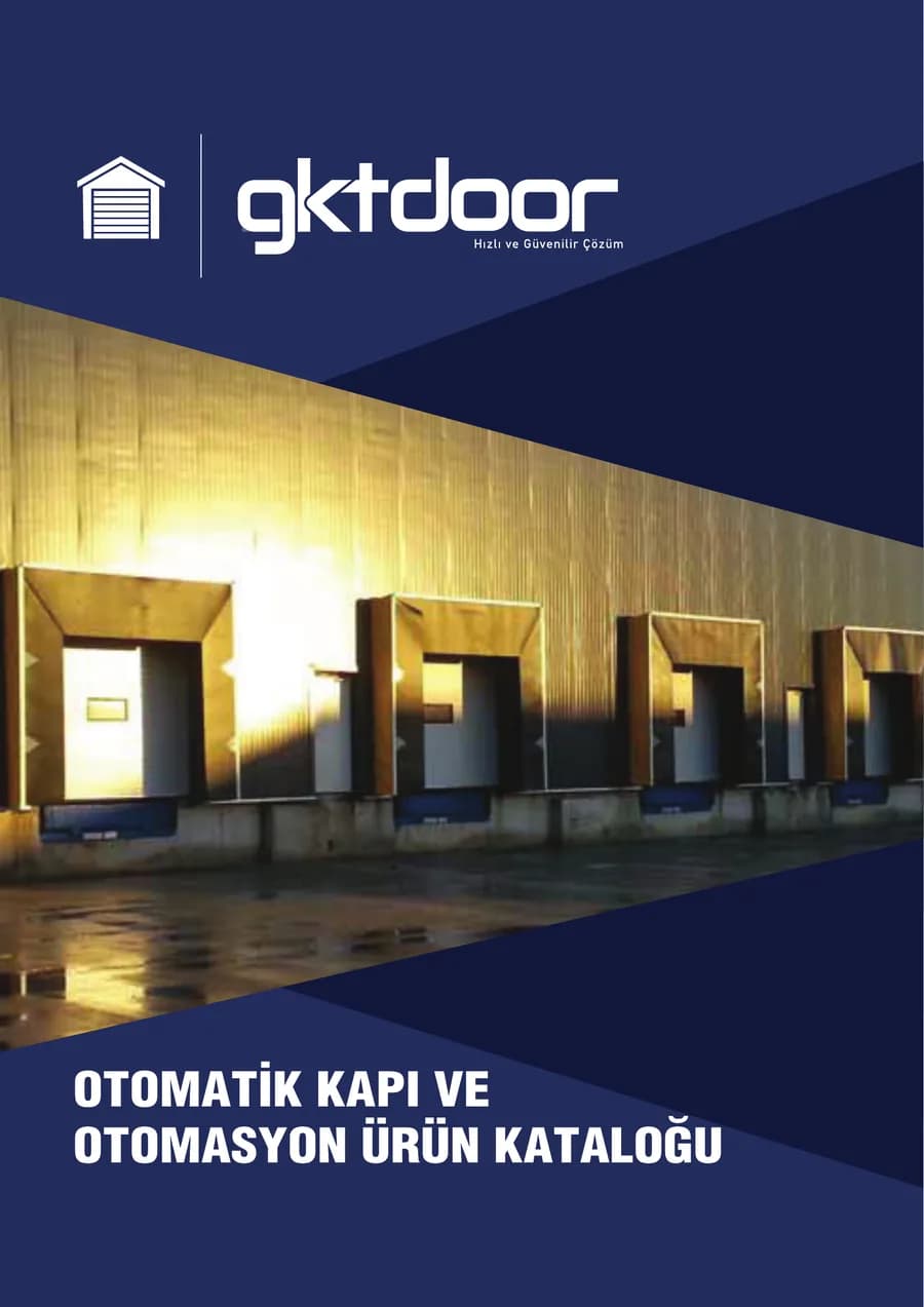 Ürün Kataloğu kapak sayfası